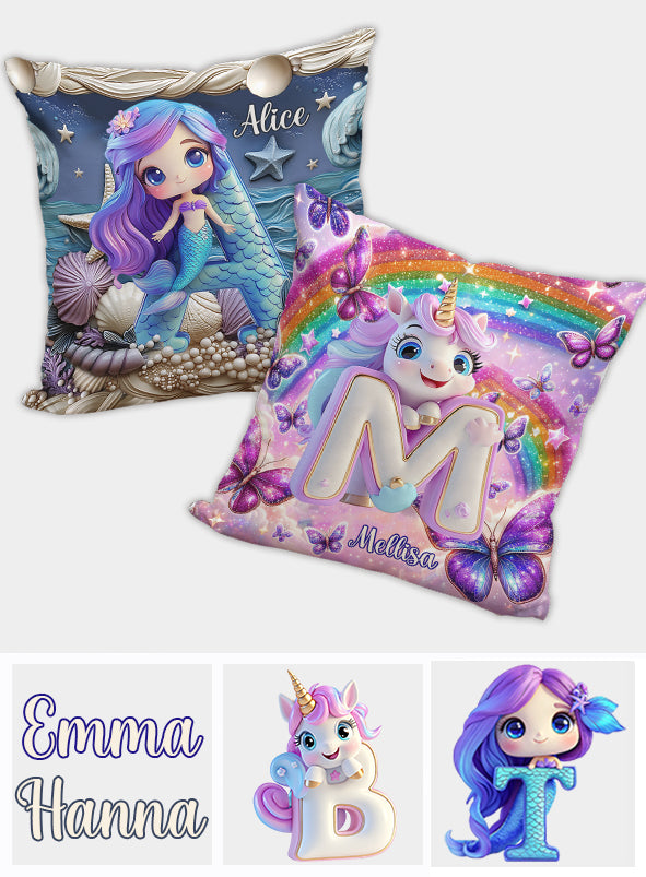 Magical Dream - Personalized Kid Throw Pillow