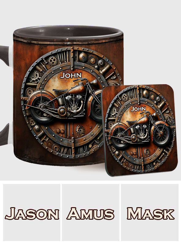 Awesome Bike - Personalized Biker Accent Mug