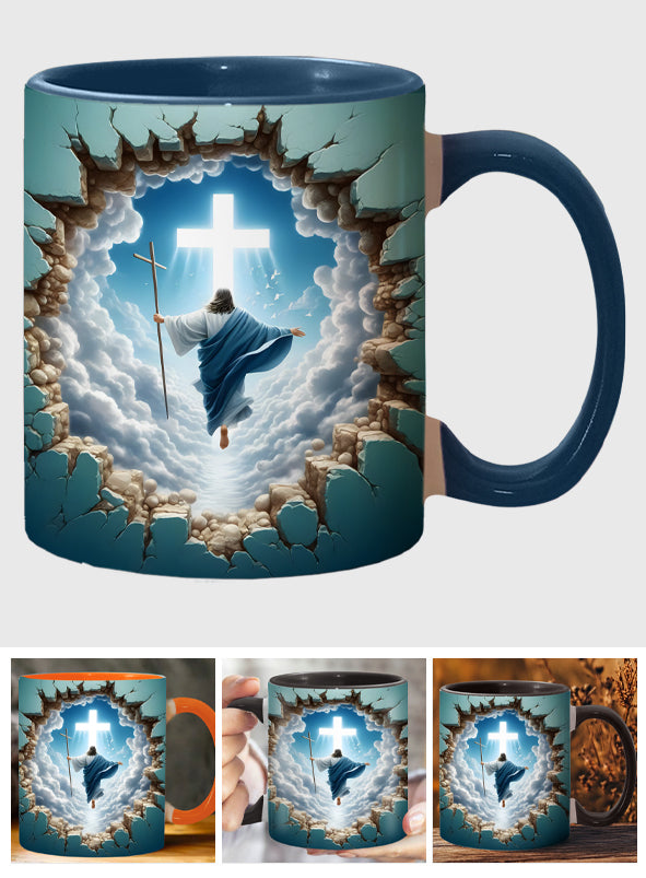 Jesus in Heaven - Christian Accent Mug