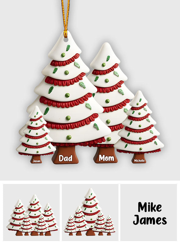 Weihnachtsschmuck für die Familie – Personalisierter Familienschmuck