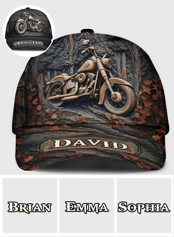 Time To Ride - Personalized Biker Classic Cap