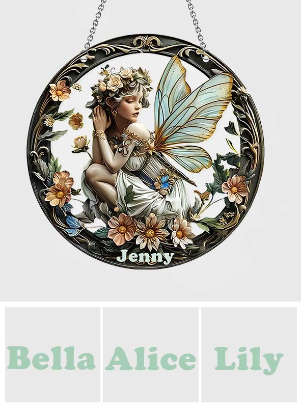 Ihr Garten – Personalisierter Garten-Fensterhänger-Sonnenfänger