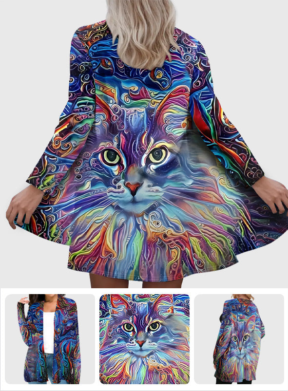 Love Cats - Cat Cardigan