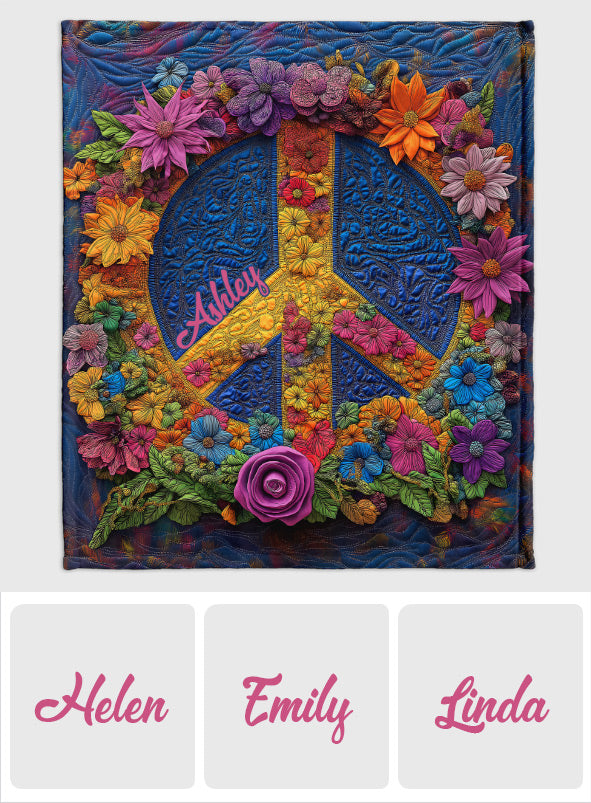 Hippie Soul – Personalisierte Hippie-Decke