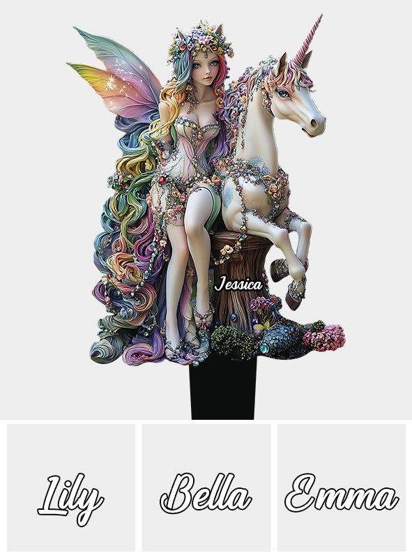 Atemberaubender Garten – Personalisiertes Gartenschild aus Acryl