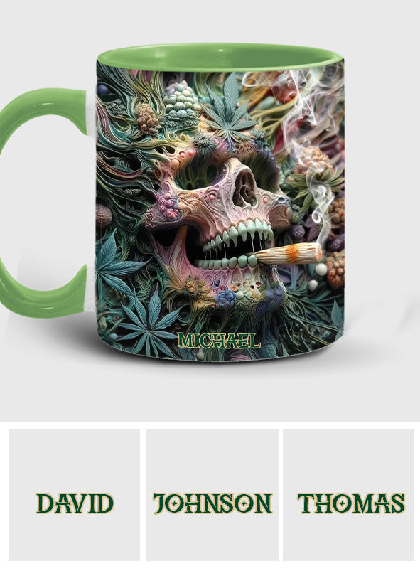 Dope Skull – Personalisierter Weed-Akzentbecher