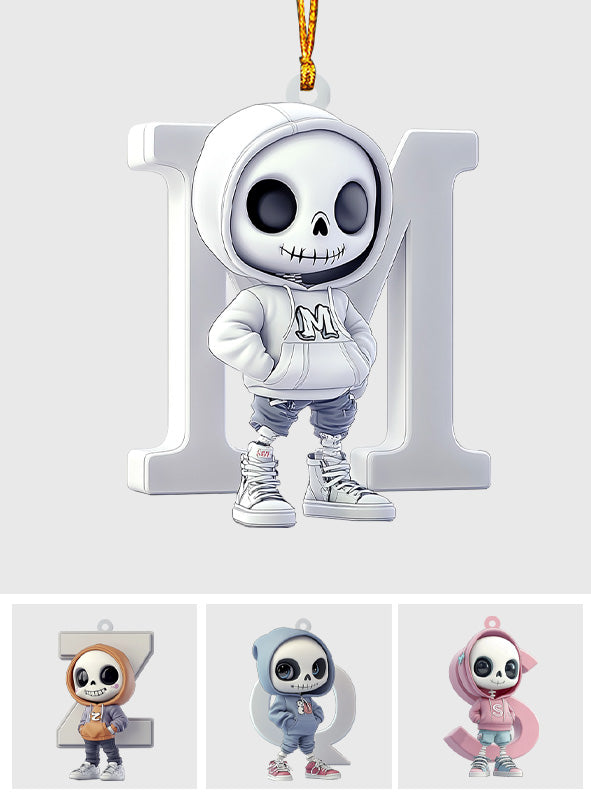 Stilvoller Totenkopf – Personalisierter Totenkopf-Anhänger