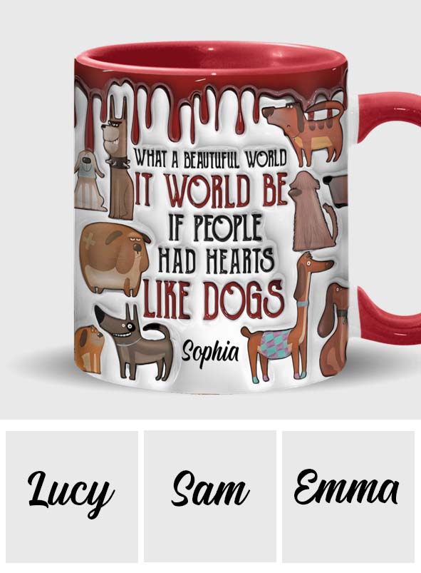 Diese Hunde - Personalisierte Tasse mit Hundemotiv