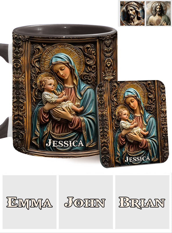 Personalisierte Tasse mit christlichem Akzent