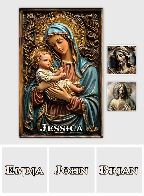 Gläubiger – Personalisierte christliche Leinwand und Poster