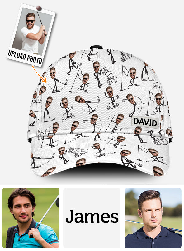 Funny Gift For Golf Dad, Husband, Uncle... - Personalized Golf Classic Cap