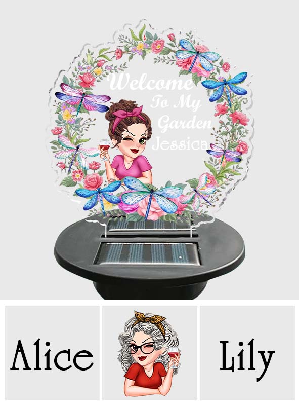 Floral Light - Personalized Gardening Garden Solar Light