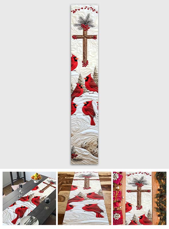 God Bless This House - Christian Table Runner
