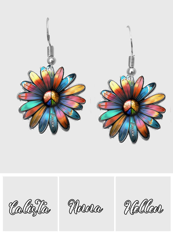 Hippie Soul – Personalisierte Hippie-Ohrringe