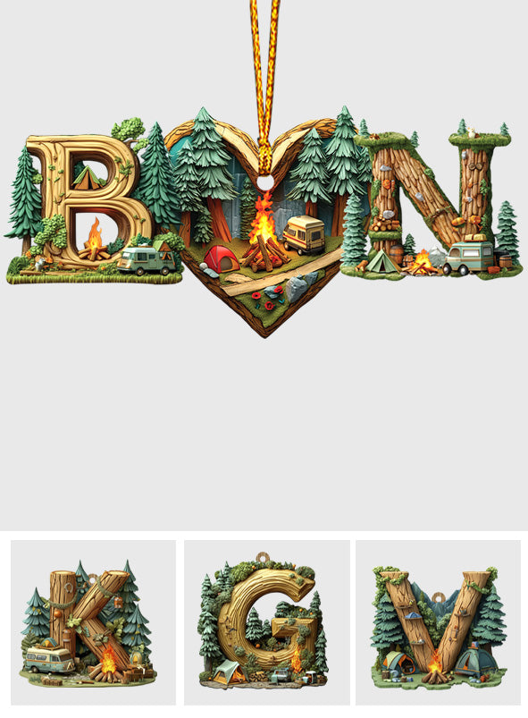 Brief an ein Camping-Pärchen – Personalisierter Camping-Anhänger