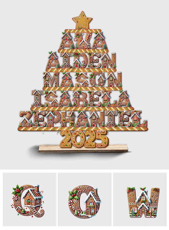 Niedliche Familie – Personalisierte Familie 1-lagig, groß, freistehend