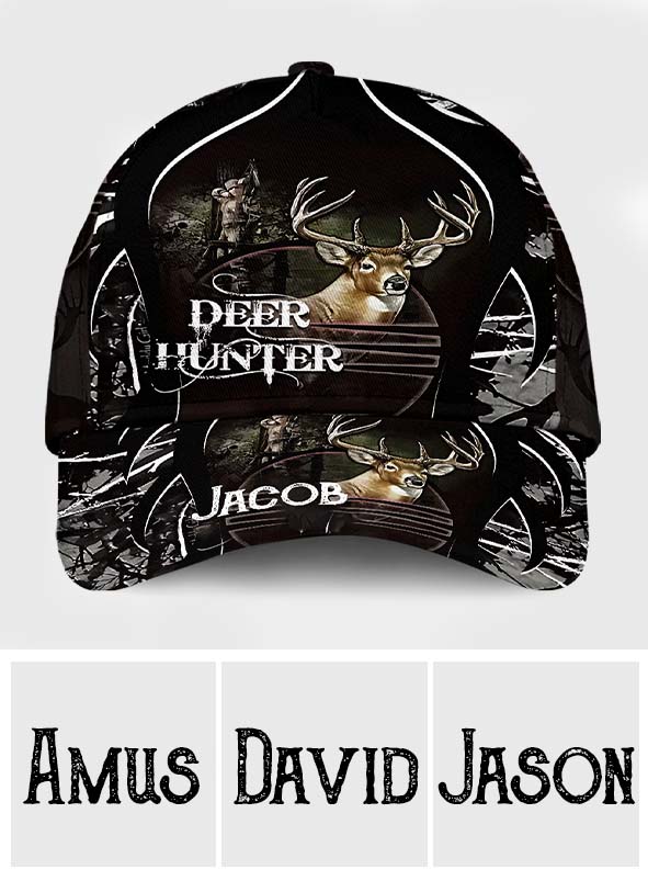 Deer Hunting - Personalized Hunting Classic Cap