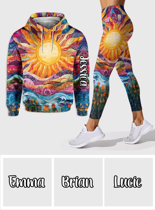 Hippie Soul – Personalisierter Hippie-Hoodie und Leggings