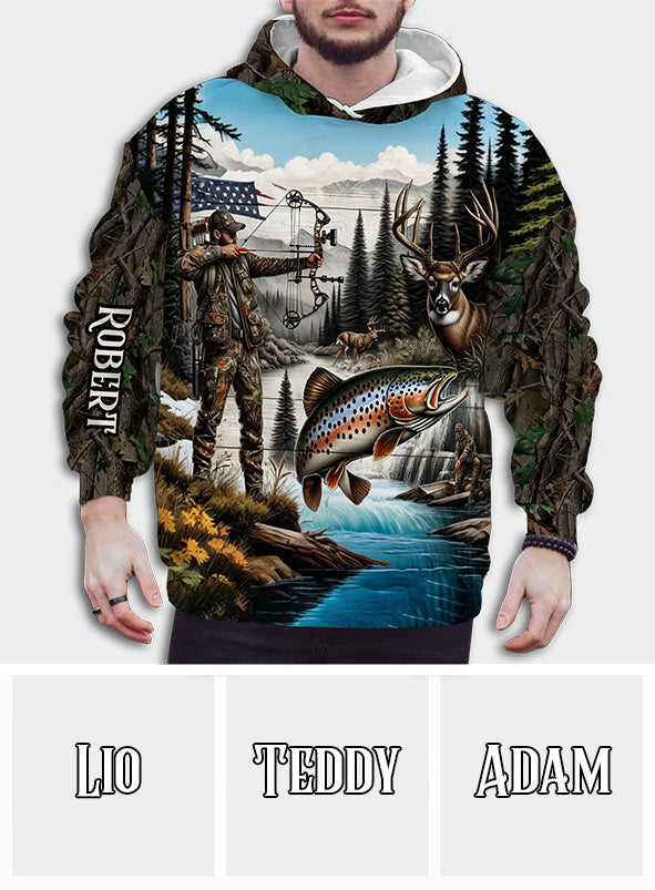 Love Hunting - Personalized Hunting All Over Shirt