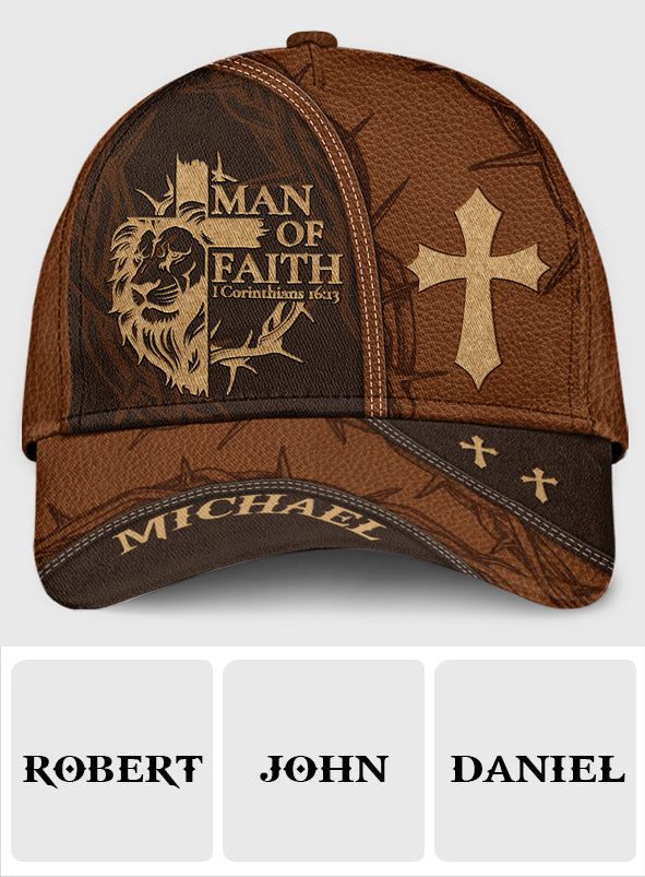 Mann des Glaubens – Personalisierte christliche klassische Kappe