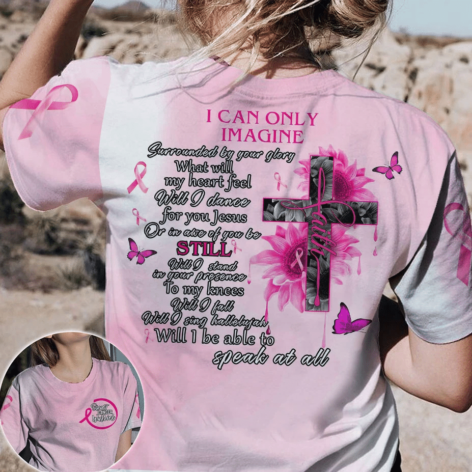 Ich kann mir Brustkrebs nur vorstellen – T-Shirt und Hoodie zur Sensibilisierung für Brustkrebs 0822