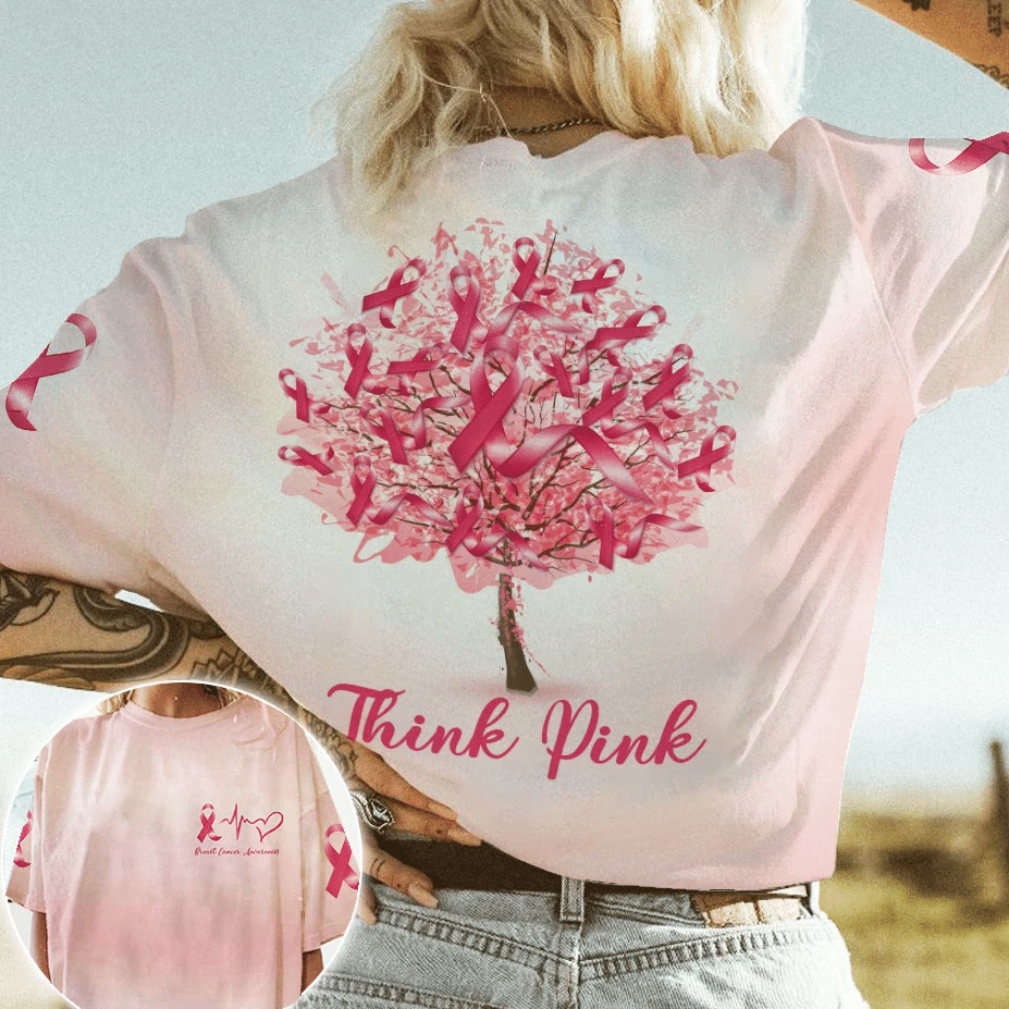 Think Pink – T-Shirt und Hoodie zur Sensibilisierung für Brustkrebs 0822