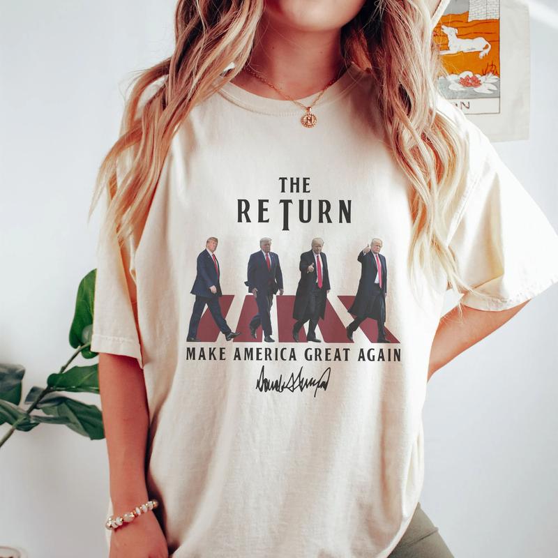 Trump Return Make America Great Again Shirt, Maga 2024 Shirt T-Shirt & Hoodie