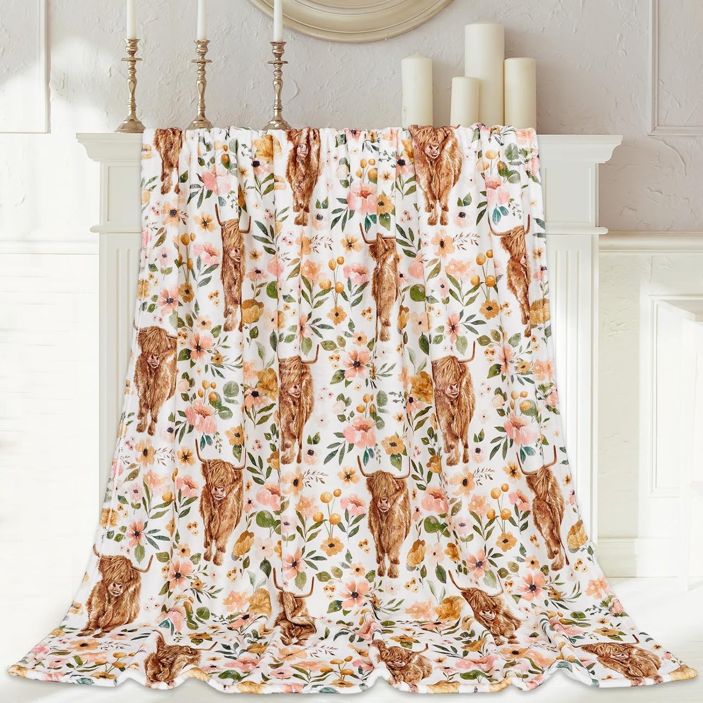 Highland Cow Lover Highland Cow Blanket 0624