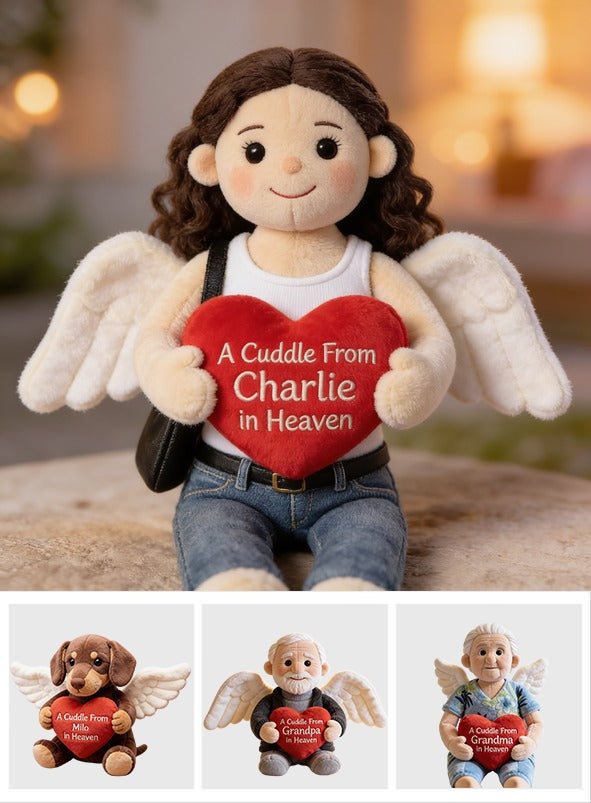 Personalized Memorial Latina Woman Shaped Pillow Bereavement Keepsake Gift