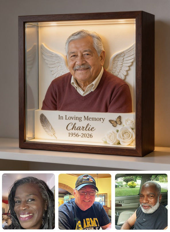 Personalisierte Gedenktafel für älteren Latino-Mann Opa aus Acryl