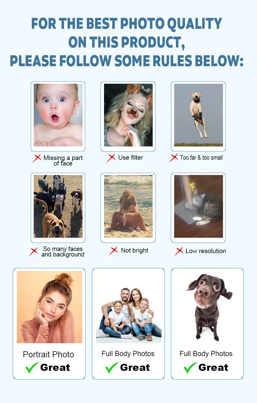 Lustiges Angelmotiv mit Foto – Personalisierte Angel-Fußmatte