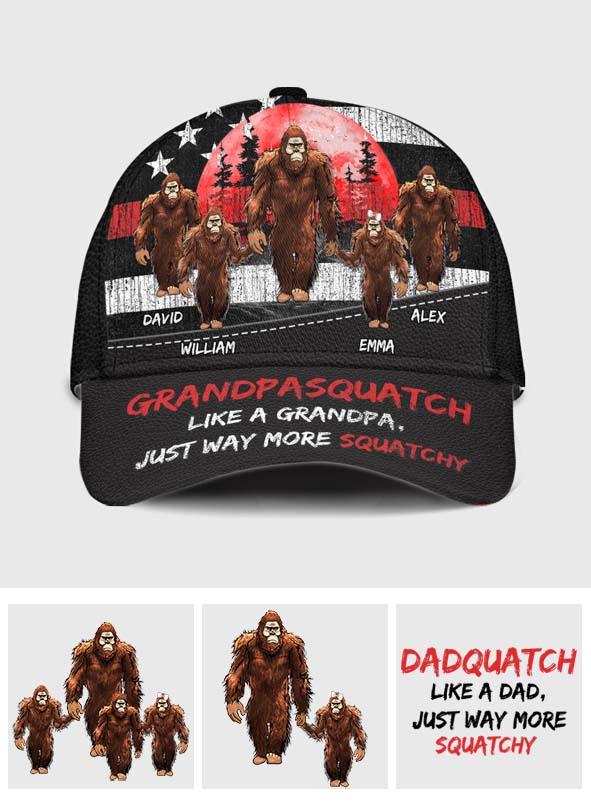 Großer Papa – Personalisierte Opa-Klassikkappe