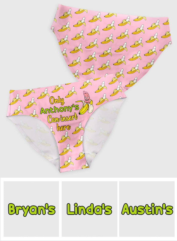 Only You – Personalisierte Damen-Pärchenslips