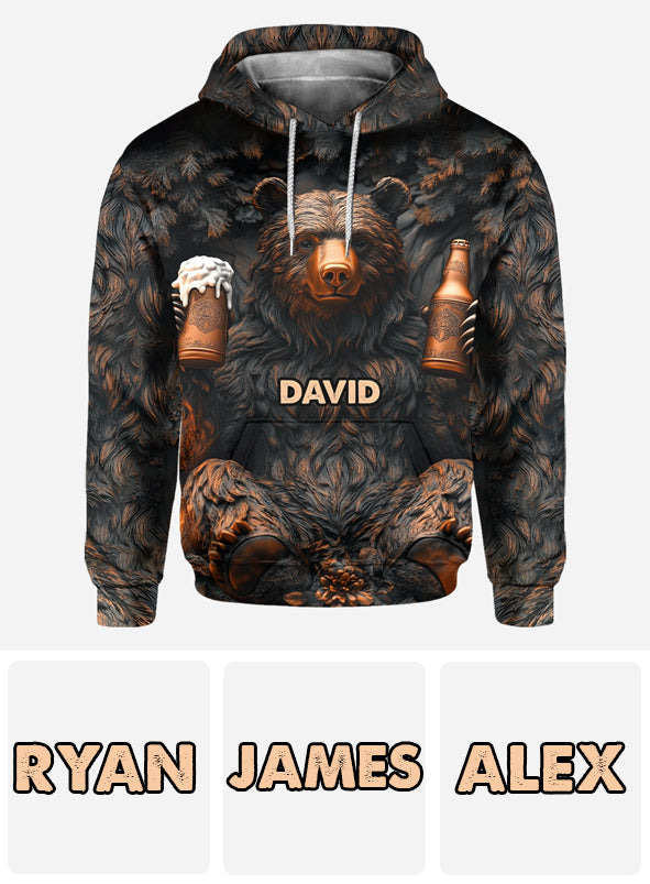 Ich hasse Menschen – Personalisiertes Camping-T-Shirt