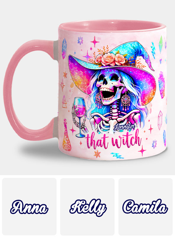 That Witch - Personalized Witch Accent Mug