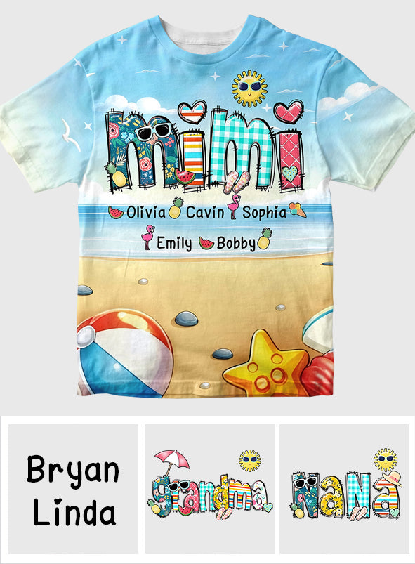 Oma/Mimi/Nana... - Personalisiertes Oma-Shirt