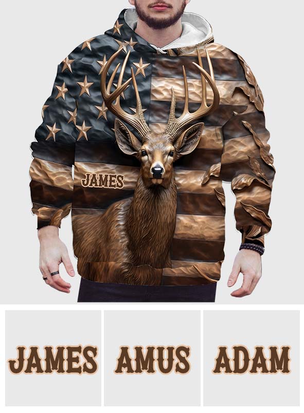 Liebe zur Jagd – Personalisiertes Jagd-T-Shirt