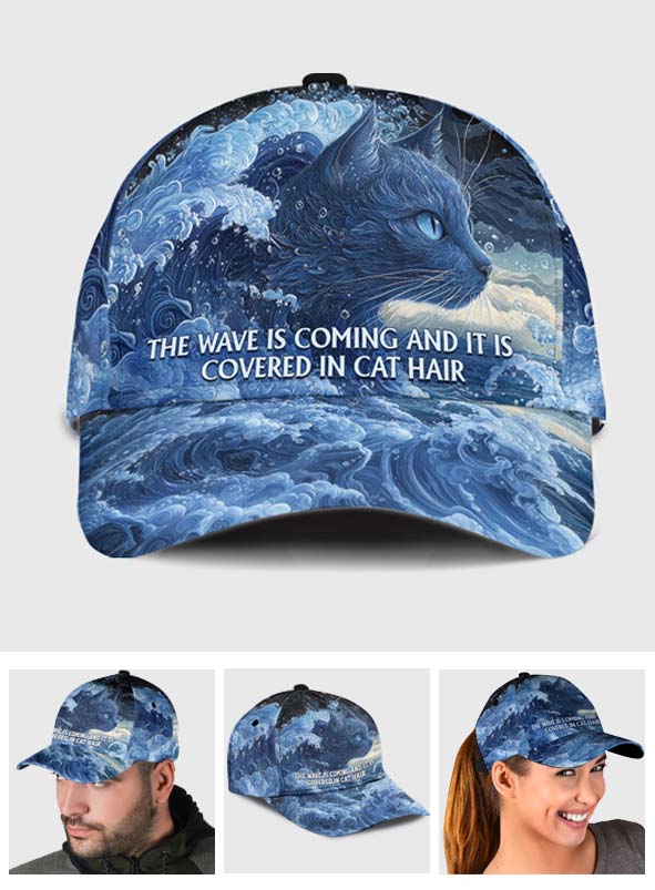 The Blue Cat Wave - Cat Classic Cap