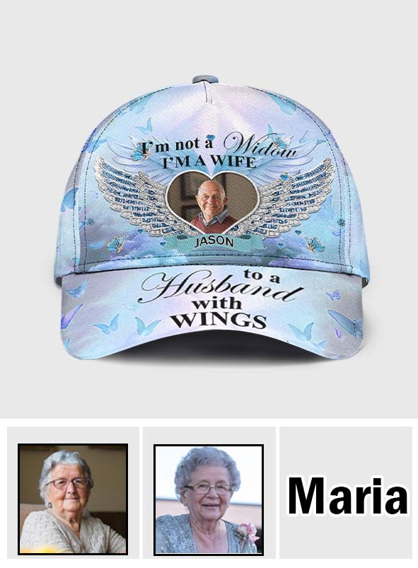 I'm Not A Widow - Personalized Memorial Classic Cap