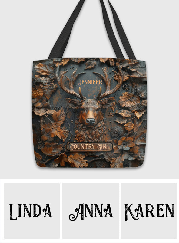 Country Girl - Personalisierte Jagdtasche