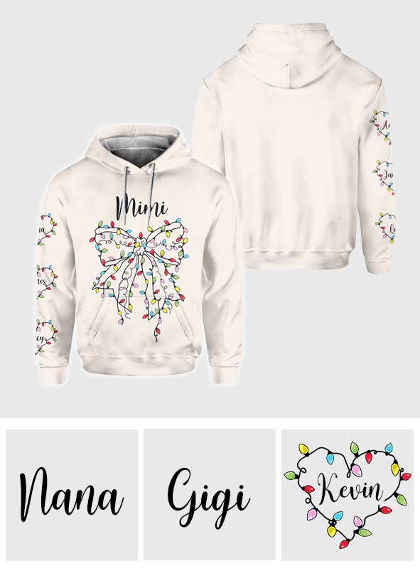 Oma Weihnachten - Personalisiertes Oma-Shirt