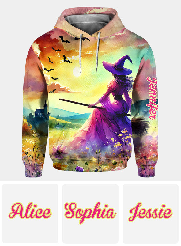 Wunderschöne Hexe – Personalisiertes Hexen-Shirt