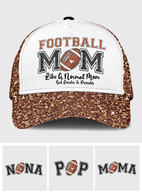 Football Mom – Personalisierte klassische Football-Kappe
