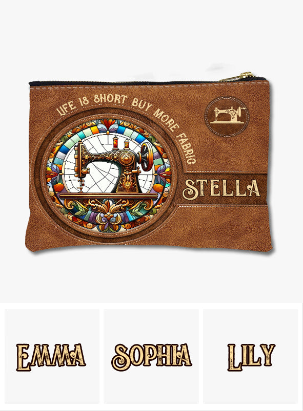 Bunte Nähmaschine – personalisiertes Nähtäschchen