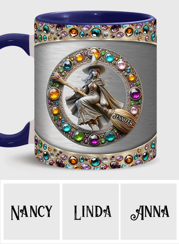Wunderschöne Hexe – Personalisierte Tasse mit Hexenmotiv