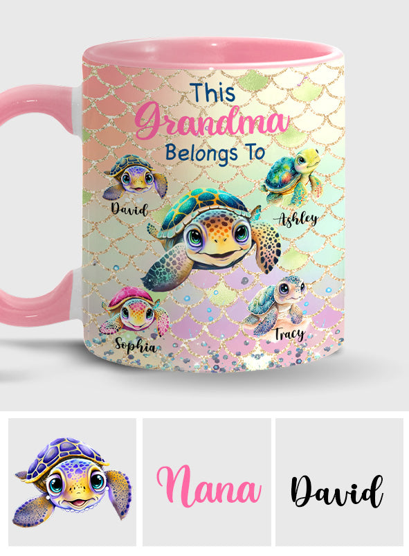 Diese Tasse gehört Oma Mama - Personalisierte Tasse mit Oma-Akzent