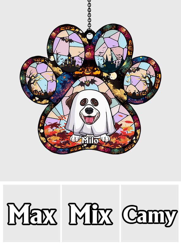 Hoffentlich magst du Hunde – Personalisierter Hunde-Fensterhänger als Sonnenfänger