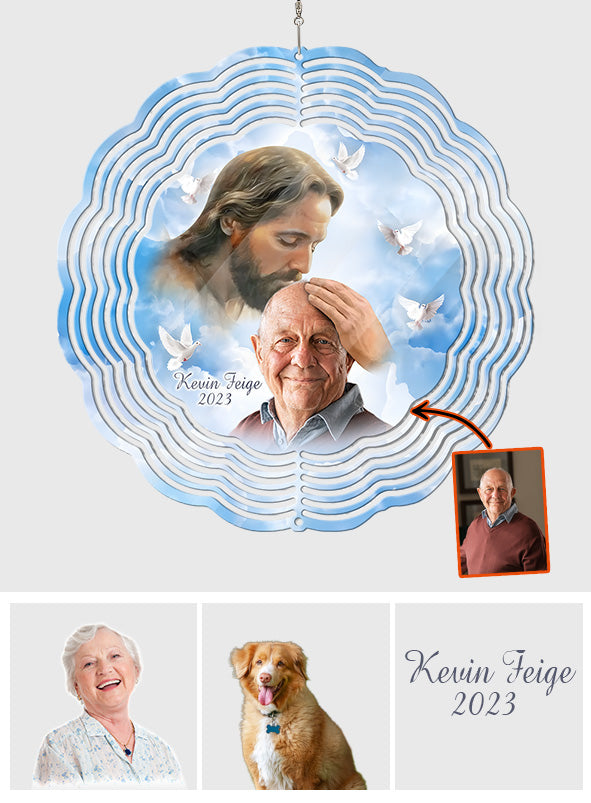 Welcome Home - Personalized Memorial Wind Spinner