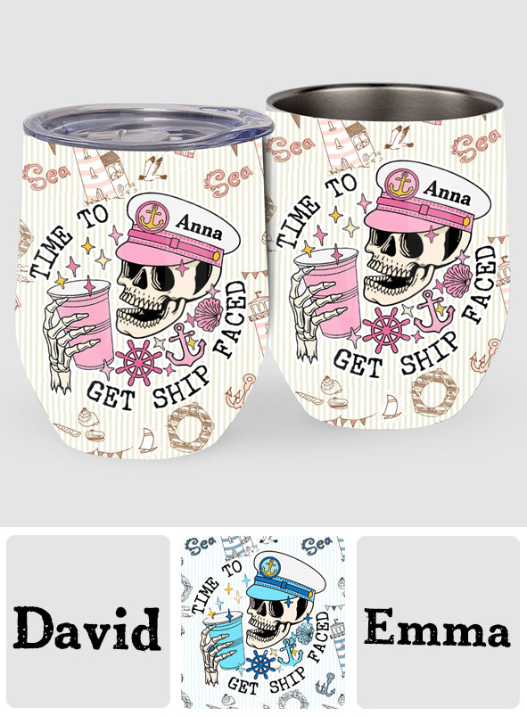 Zeit für Kreuzfahrt-Feeling – personalisierter Weinbecher