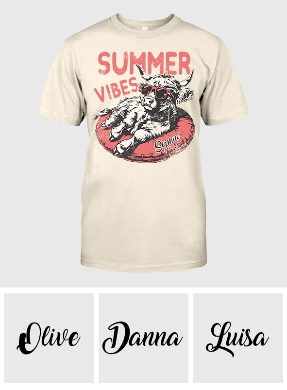 Sommerfeeling – Personalisiertes T-Shirt und Hoodie